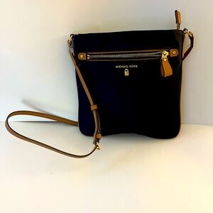 Michael Kors Navy Nylon Crossbody bag New never used strap needs glue